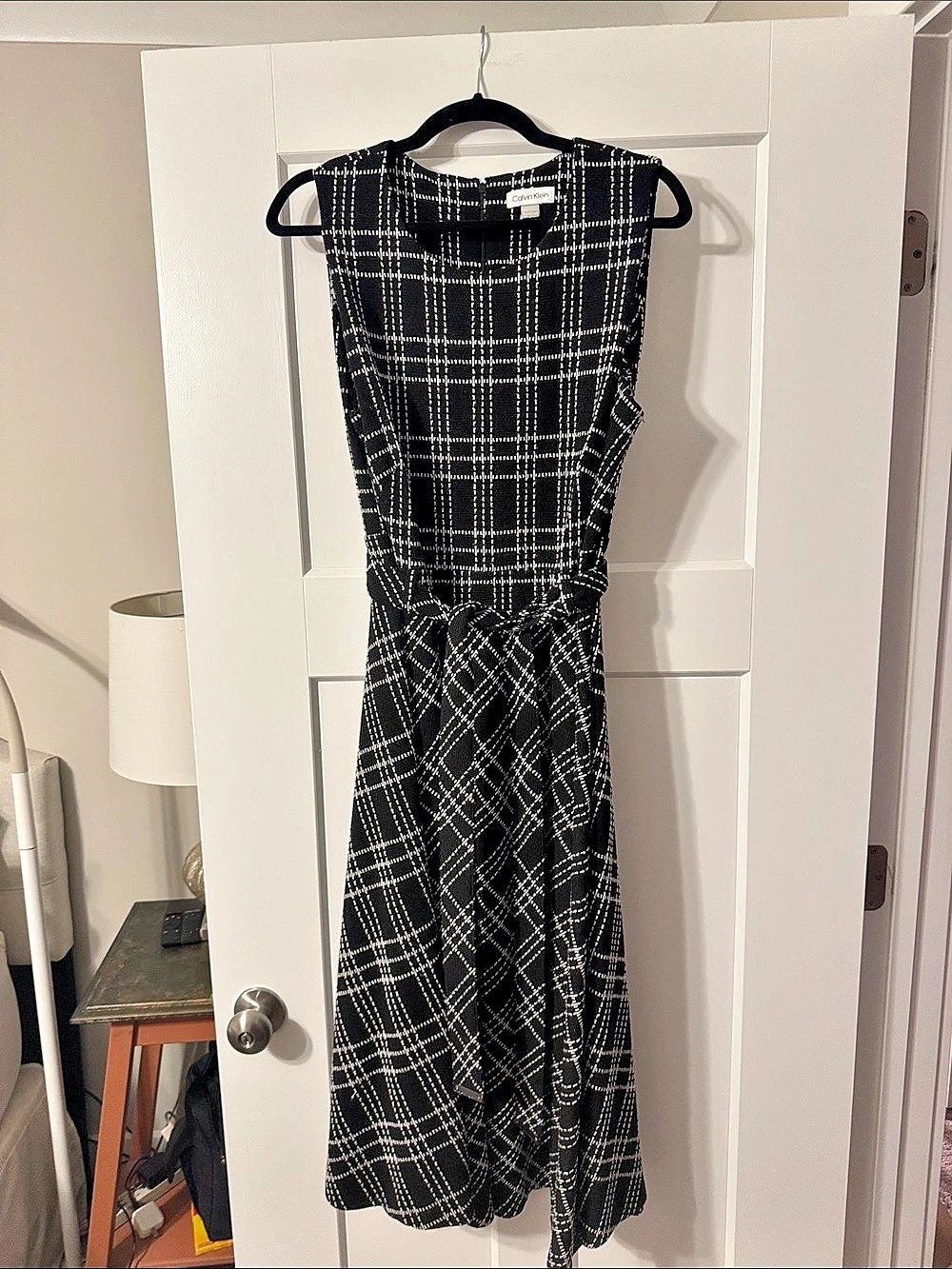 Calvin Klein Women’s Size 14W Plaid Dress